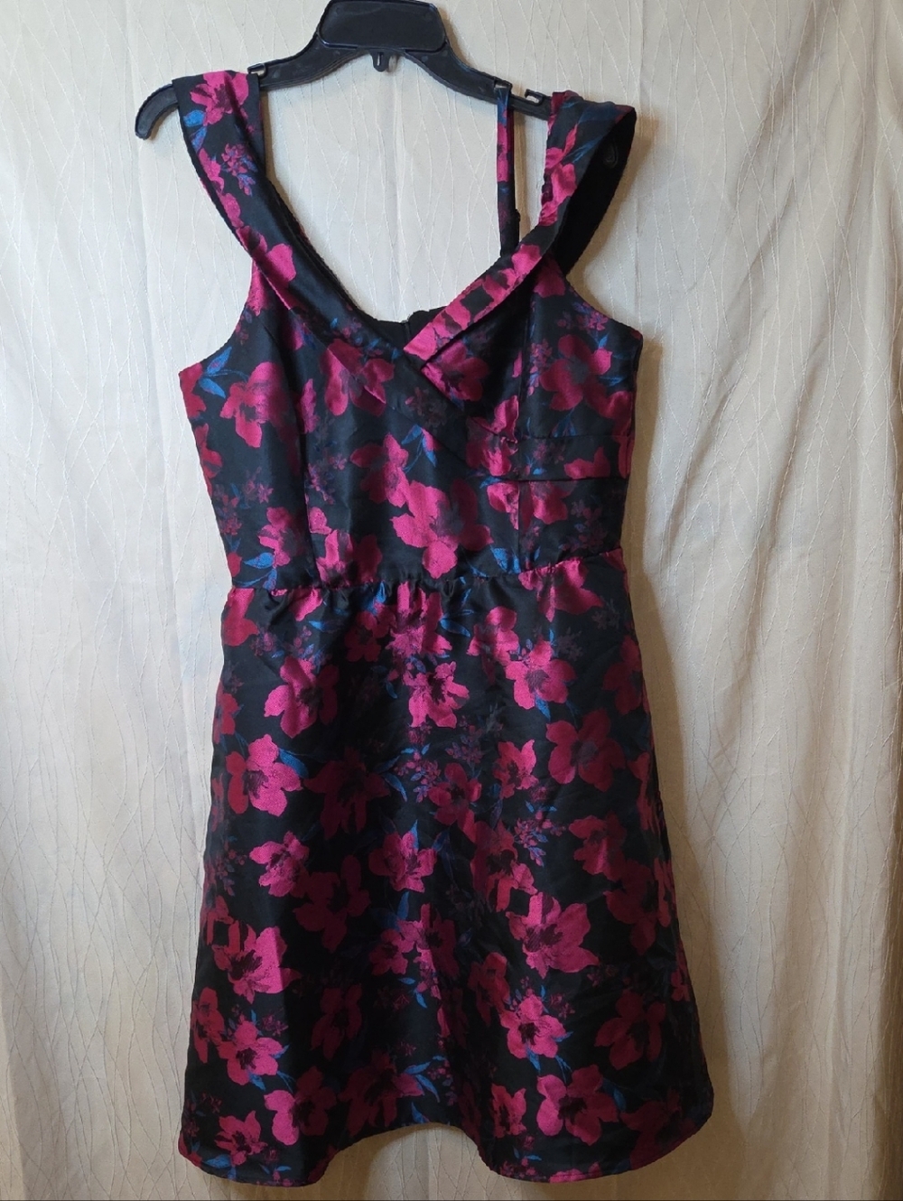 kensieWomen's Floral Jacquard‎ A-Line Dress Size 10